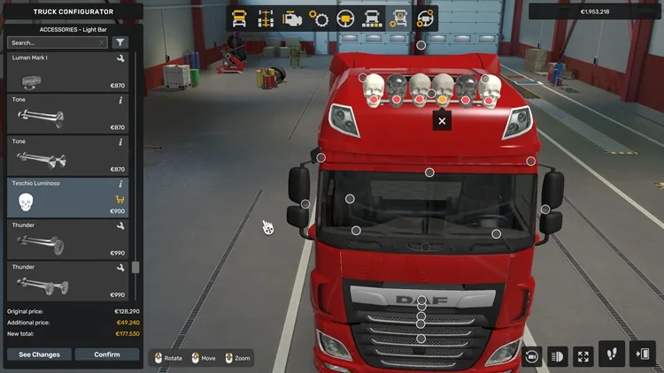 ETS2 1.56 – Skulls on Lightbar V1.0 ETS2 1.56 – Skulls on Lightbar V1.0