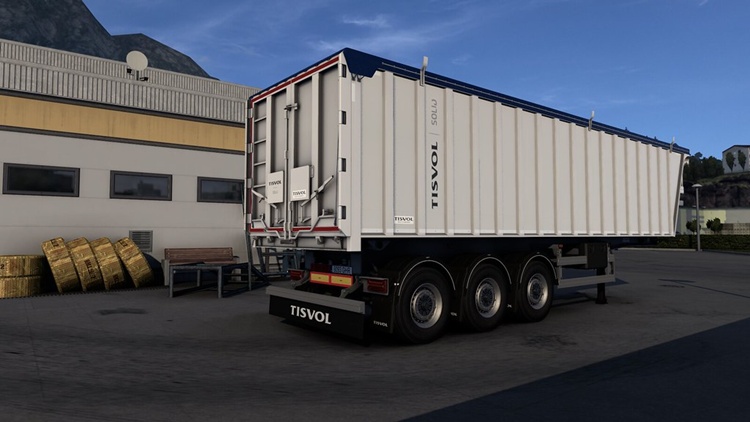 ETS2 1.57 – Tisvol Tipper Trailer V1.1.4