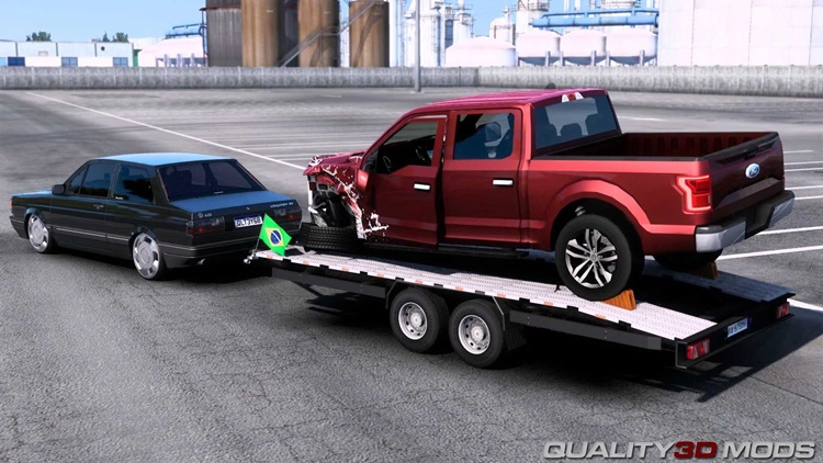 ETS2 1.57 – Trailers Pack for Cars V1.4