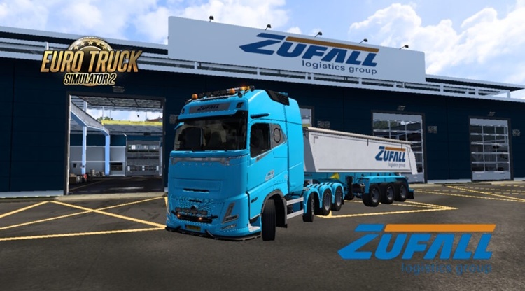 ETS2 1.57 – Zufall Logistics Group Skin Pack V1.0