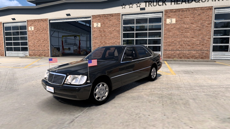ATS 1.57 – Mercedes-Benz W140 S-Class S600 V2.2
