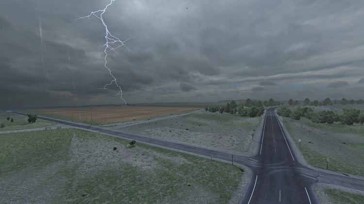 ATS 1.57 – Realistic Weather System V2.1