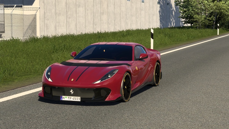 ETS2 1.57 – 2022 Ferrari 812 Competizione V1.0