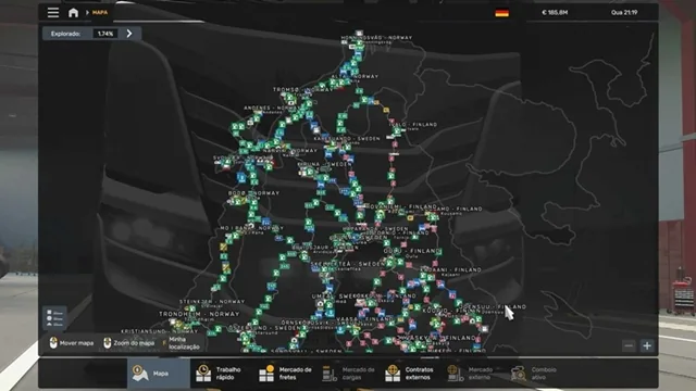 ETS2 1.61 All Cities With Country Identification