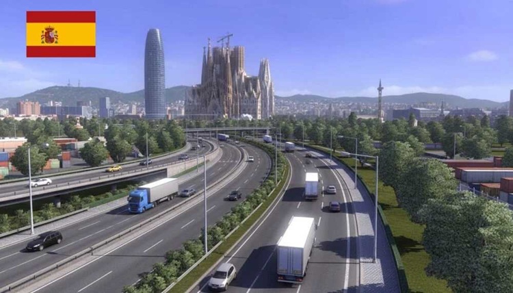 ETS2 1.57 – Barcelona Full City Map V1.0