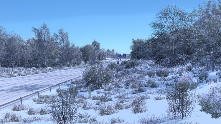 ETS2 1.57 – Frosty Winter V10.4