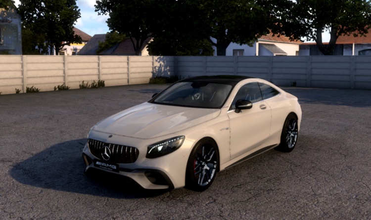 ETS2 1.57 – 2021 Mercedes-Benz AMG S63 Coupe V3.1