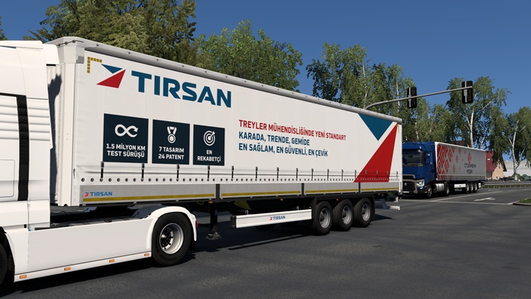 ETS2 1.57 – New Standart for Tirsan Skin