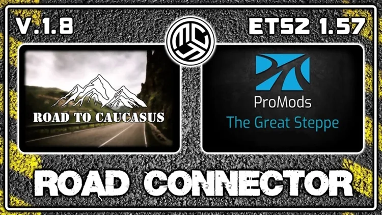 ETS2 1.57 – Road to Caucasus + ProMods The Great Steppe RC V1.8