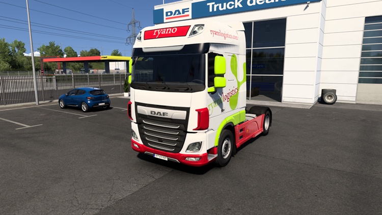 ETS2 1.57 – Ryano Logistics BV Skin Pack V1.0