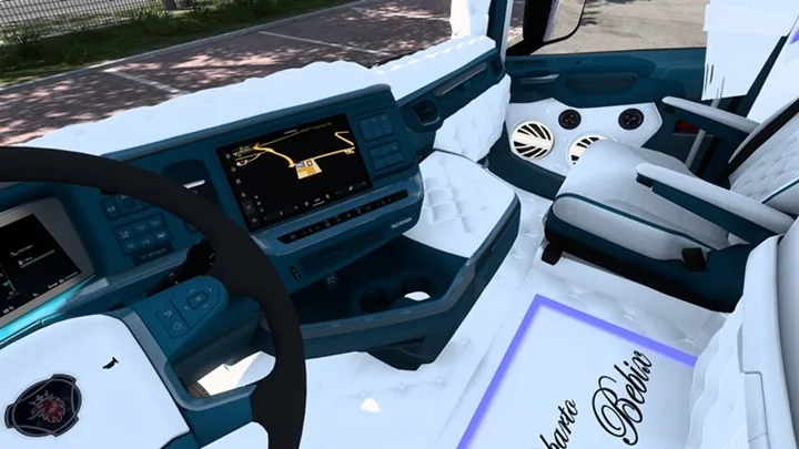 ETS2 1.57 – Scania S Melpignano Italian Style Interior ETS2 1.57 – Scania S Melpignano Italian Style Interior