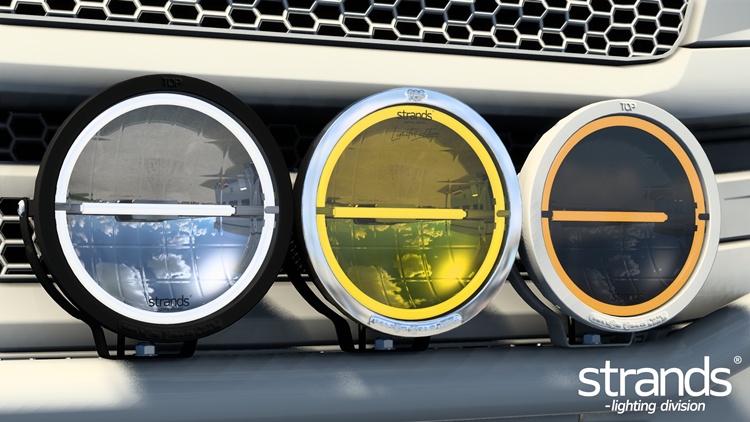 ETS2 1.57 – Strands Ambassador 9 LED Driving Light V1.1