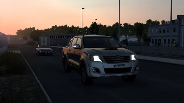 ETS2 Toyota Hilux 2015 Front view 02