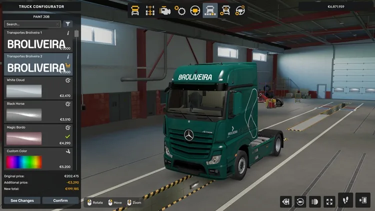 ETS2 1.57 – Transportes Broliveira Skin Pack V1.0 ETS2 1.57 – Transportes Broliveira Skin Pack V1.0
