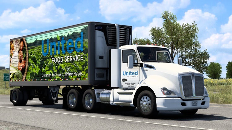 ATS 1.57 – Fictional Trucking & Service Company AI Traffic Skins V1.5