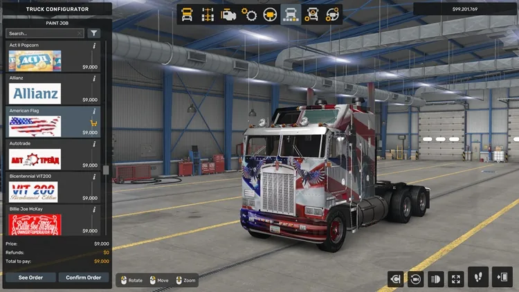 ATS 1.57 – Kenworth K100 Skin Pack V7.0 ATS 1.57 – Kenworth K100 Skin Pack V7.0