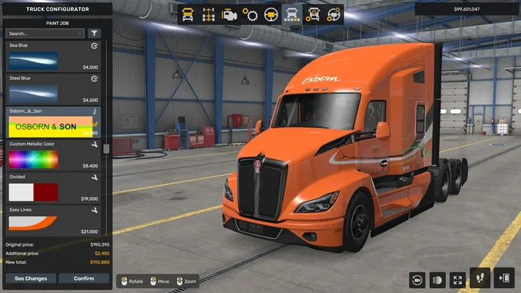 ATS 1.57 – Osborn &amp; Son Kenworth T680 NG Combo Pack V1.0