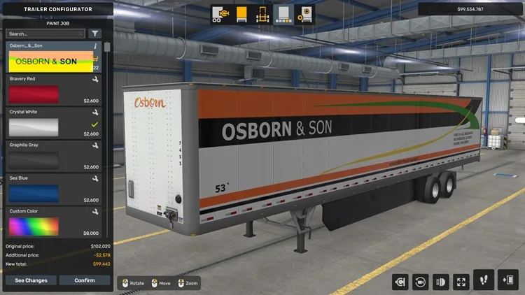ATS 1.57 – Osborn &amp; Son Kenworth T680 NG Combo Pack V1.0