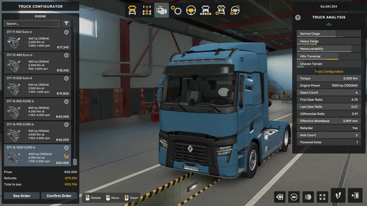 ETS2 1.57 – 1000 HP Engine