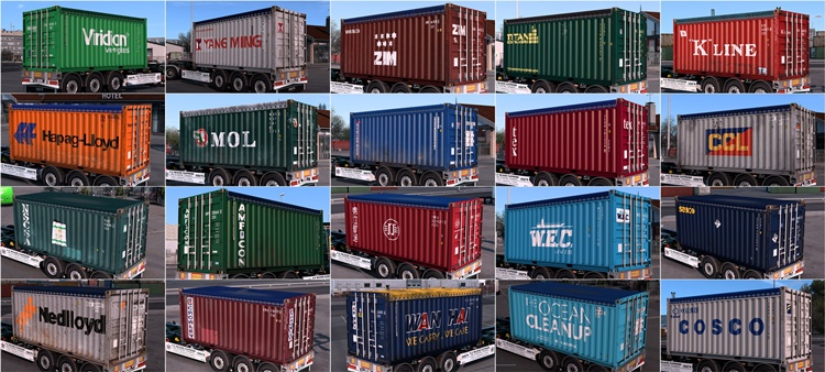 ETS2 Arnooks Container Pack V21.1 (1.58)