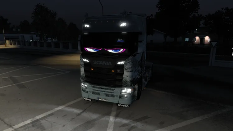 ETS2 1.57 – Animated LED Eyes Mod V1.1 ETS2 1.57 – Animated LED Eyes Mod V1.1