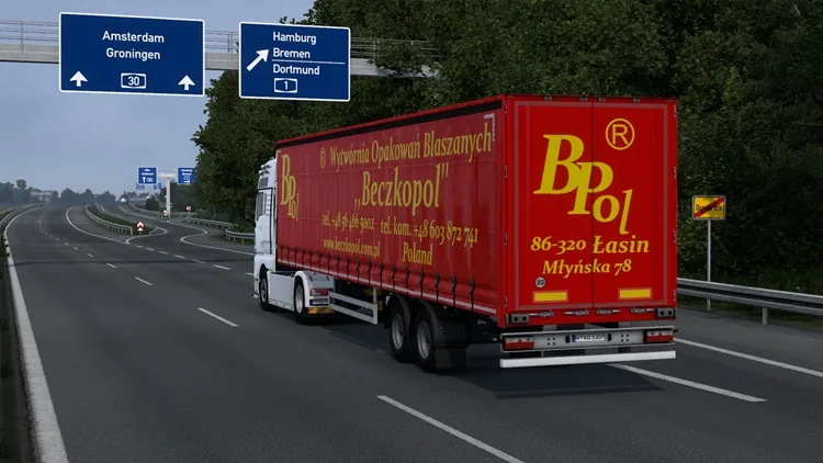 ETS2 1.57 – Beczkopol Skin ETS2 1.57 – Beczkopol Skin