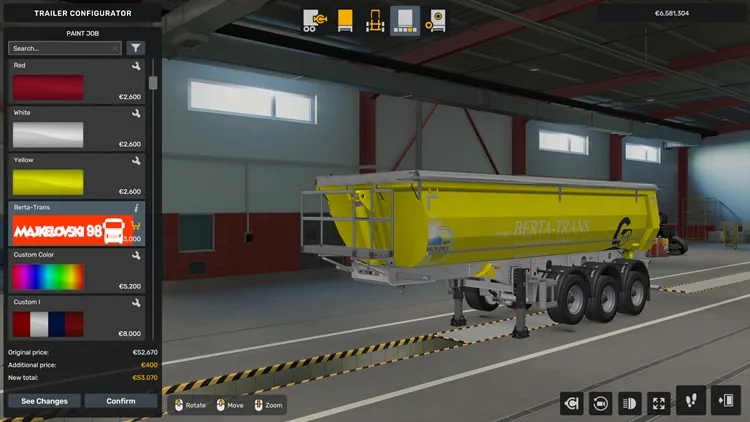 ETS2 1.57 – Berta Trans Trailer Skin ETS2 1.57 – Berta Trans Trailer Skin