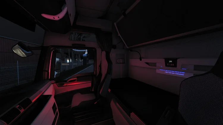 ETS2 1.59 – Interior Cabin Lights ETS2 1.59 – Interior Cabin Lights