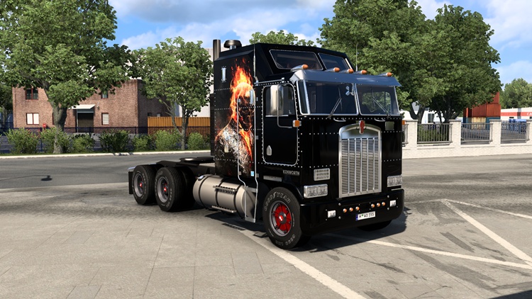 ETS2 1.57 – Kenworth K100 Skins Pack