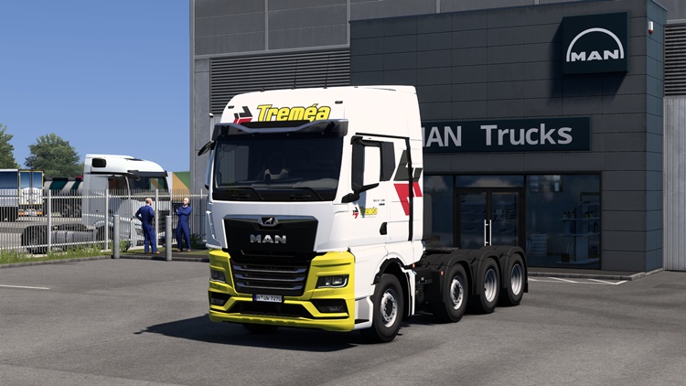 ETS2 1.57 – MAN TG3 TGX Tremea Skin