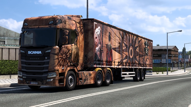 ETS2 1.57 – Pirate Woman Skin V2.0
