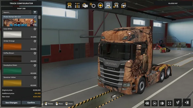ETS2 1.57 – Pirate Woman Skin V2.0 ETS2 1.57 – Pirate Woman Skin V2.0