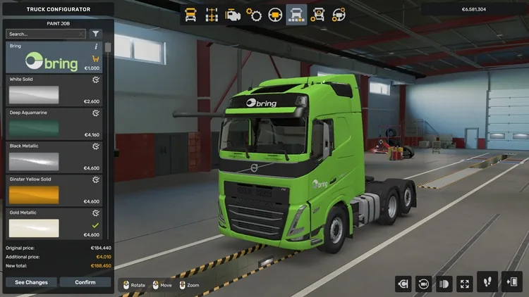 ETS2 1.57 – Volvo FH 4/5/6 Bring Skins ETS2 1.57 – Volvo FH 4/5/6 Bring Skins