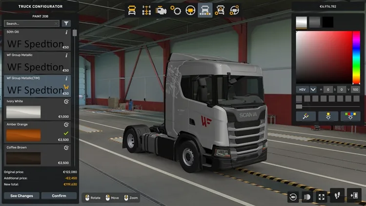ETS2 1.57 – WF Spedition Skin Pack