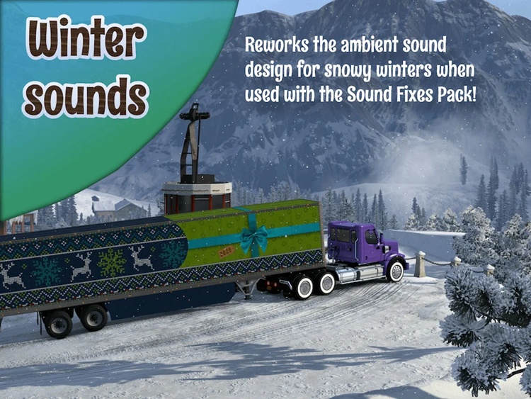 ETS2 1.57 – Winter Sounds 2025DEC30