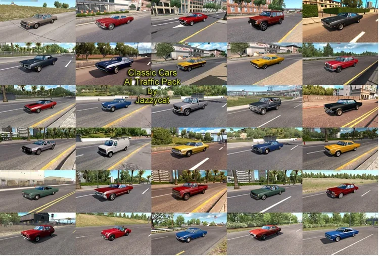 ATS 1.58 – Classic AI Traffic Pack V9.0.11