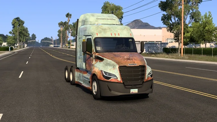 ATS 1.58 – Freightliner Cascadia Rat-Look Skin V1.0 ATS 1.58 – Freightliner Cascadia Rat-Look Skin V1.0