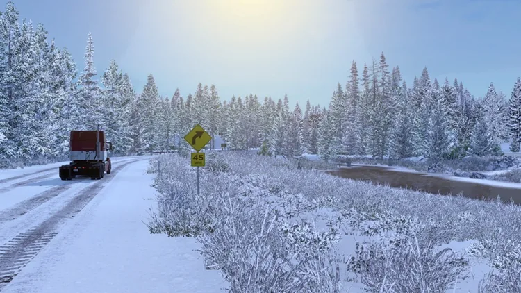 ATS 1.58 – Frosty Winter V5.8 ATS 1.58 – Frosty Winter V5.8