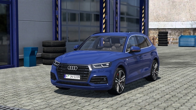 ETS2 1.59 2020 Audi Q5 3.0 TFSI V3.5 ETS2 2020 Audi Q5 3.0 TFSI Front view 02