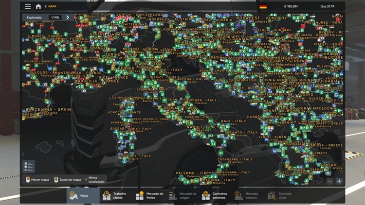 ETS2 1.59 – All Cities With Country Identification