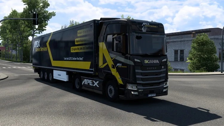 ETS2 1.57 – Apex Carrier Services Combo Skin Pack V1.0 ETS2 1.57 – Apex Carrier Services Combo Skin Pack V1.0