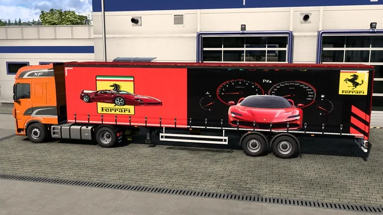 ETS2 1.58 – Ferrari Skin Mod V1.0 ETS2 1.58 – Ferrari Skin Mod V1.0
