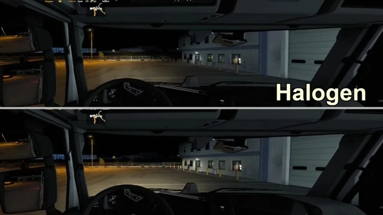ETS2 1.59 – Headlight Options