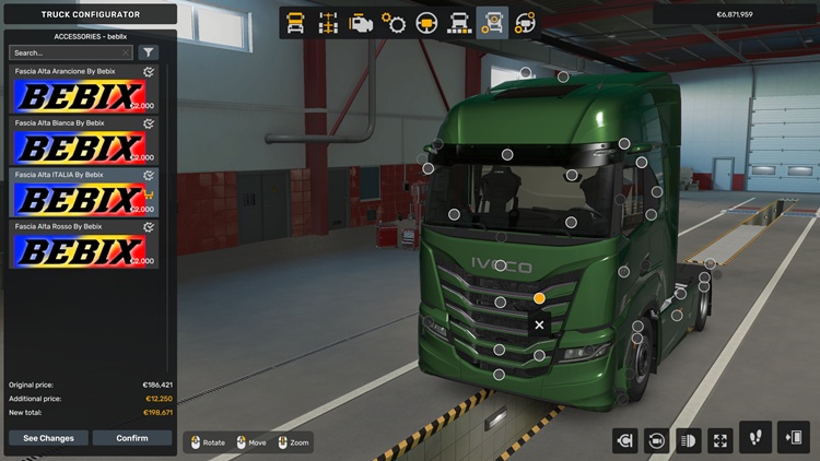 ETS2 1.57 – Iveco S-Way Fasce/Strips Led Pack