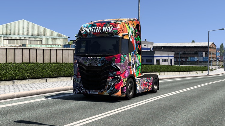 ETS2 1.58 – Iveco S-Way Spiderman Skin V1.0