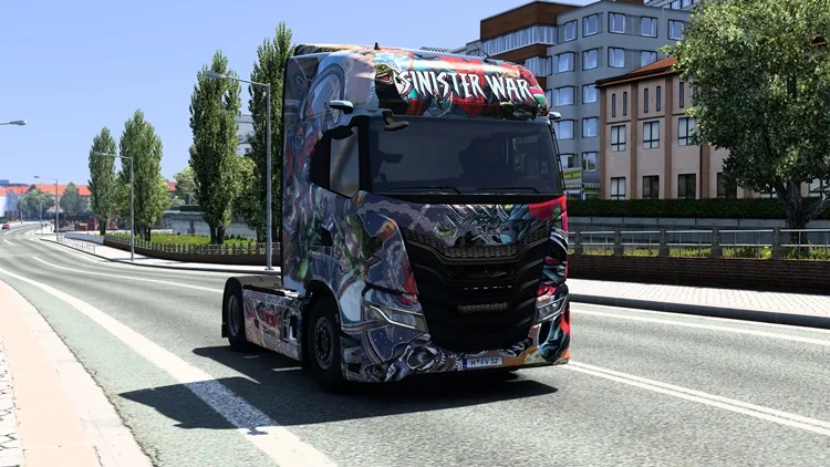 ETS2 1.58 – Iveco S-Way Spiderman Skin V1.0 ETS2 1.58 – Iveco S-Way Spiderman Skin V1.0