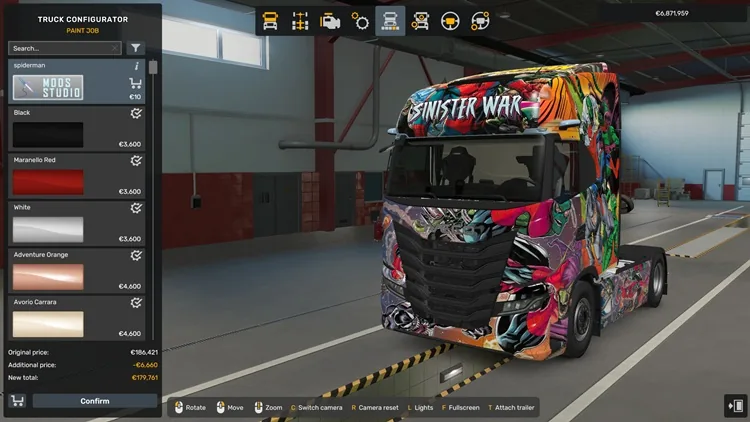 ETS2 1.58 – Iveco S-Way Spiderman Skin V1.0 ETS2 1.58 – Iveco S-Way Spiderman Skin V1.0