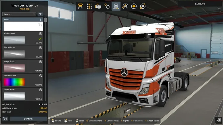 ETS2 1.58 – Korsu Oy Skinpack
