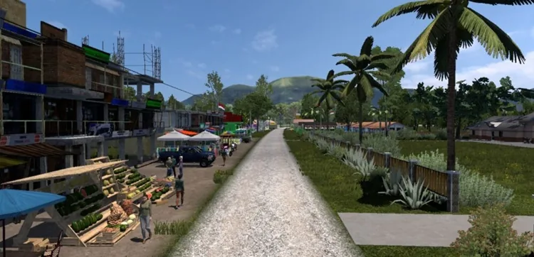 ETS2 1.58 – New West Kalimantan Map V1.2