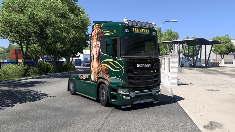 ETS2 1.57 – Scania S Pan Htwar Skin Edition 2